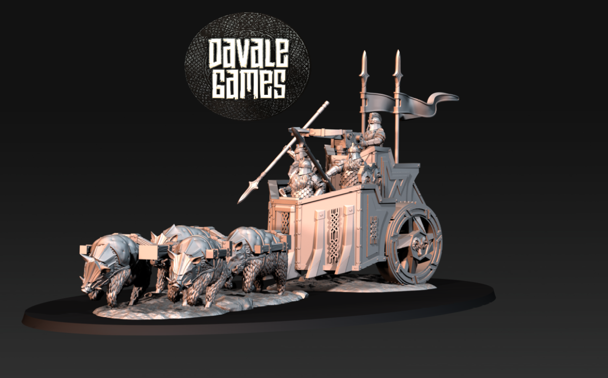 Iron Dwarves Chariot